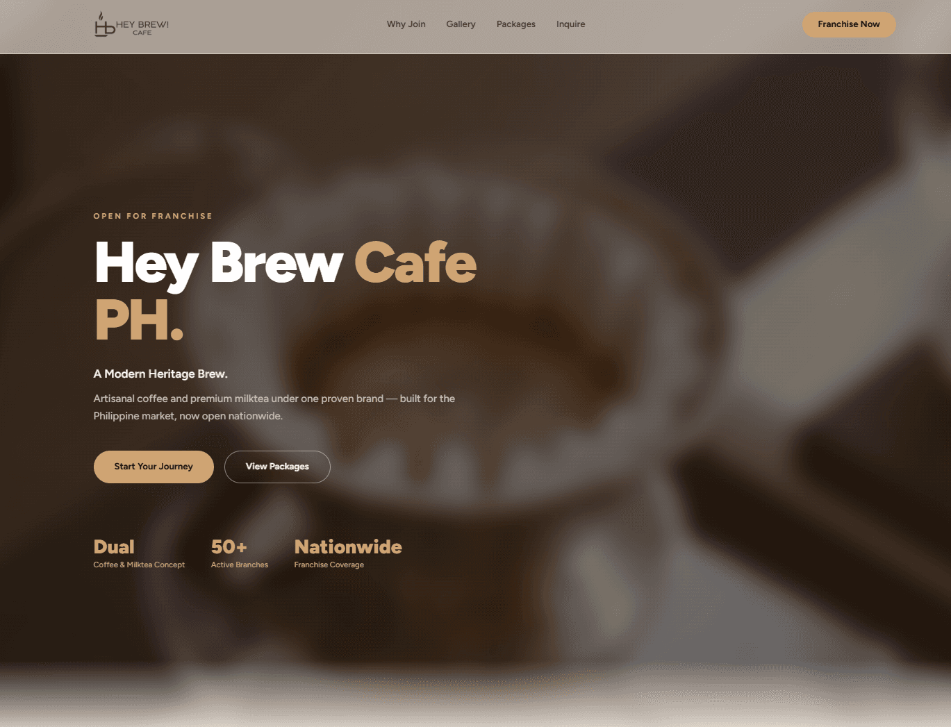 Caramach website preview