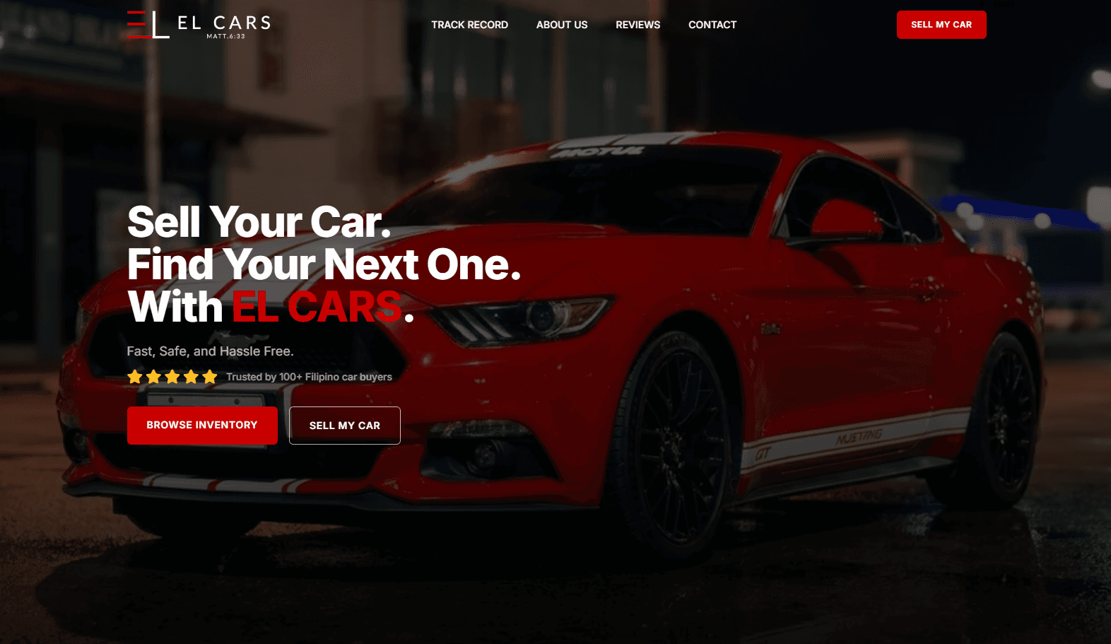 EL CARS website preview